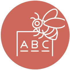 Icon Biene und ABC